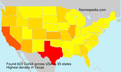 Surname Corkill in USA Surname Corkill in USA