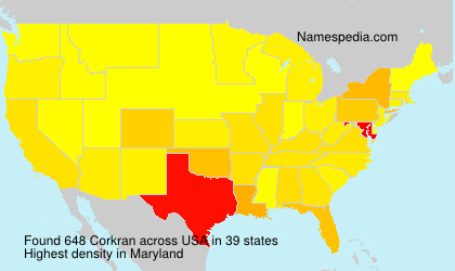 Surname Corkran in USA Surname Corkran in USA