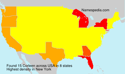 Surname Corleen in USA Surname Corleen in USA