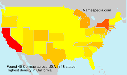 Surname Cormac in USA Surname Cormac in USA
