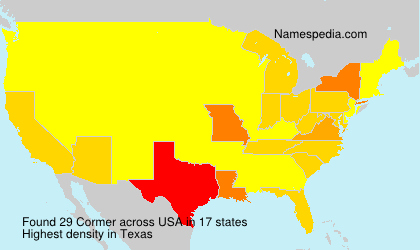 Surname Cormer in USA Surname Cormer in USA