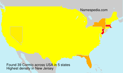 Surname Cormio in USA Surname Cormio in USA