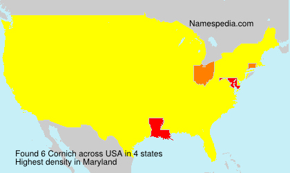 Surname Cornich in USA Surname Cornich in USA