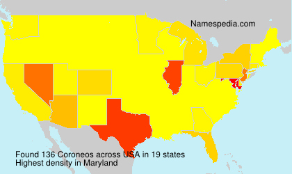 Surname Coroneos in USA Surname Coroneos in USA