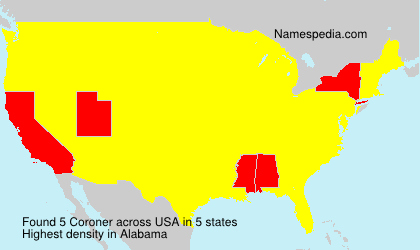 Surname Coroner in USA Surname Coroner in USA