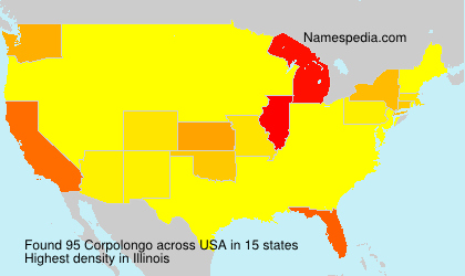 Surname Corpolongo in USA Surname Corpolongo in USA