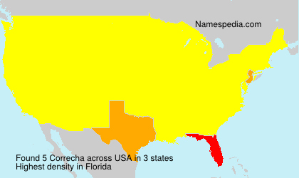 Surname Correcha in USA Surname Correcha in USA