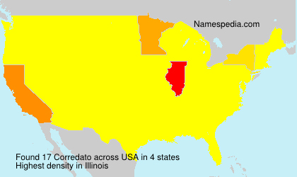 Surname Corredato in USA Surname Corredato in USA