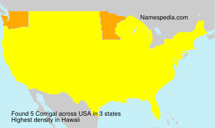 Surname Corrigal in USA Surname Corrigal in USA