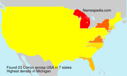 Surname Corryn in USA Surname Corryn in USA