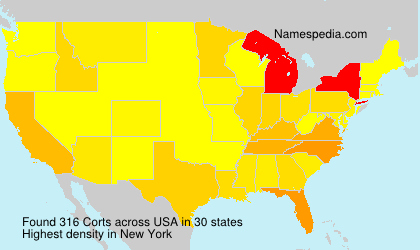 Surname Corts in USA Surname Corts in USA