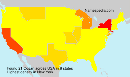 Surname Cosan in USA Surname Cosan in USA