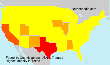 Surname Cosmic in USA Surname Cosmic in USA