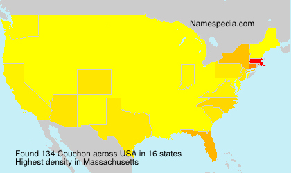 Surname Couchon in USA Surname Couchon in USA