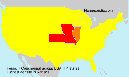 Surname Couchonnal in USA Surname Couchonnal in USA