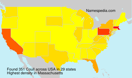 Surname Coull in USA Surname Coull in USA
