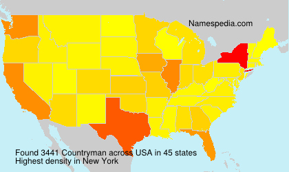 Surname Countryman in USA Surname Countryman in USA