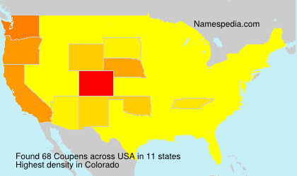 Surname Coupens in USA Surname Coupens in USA