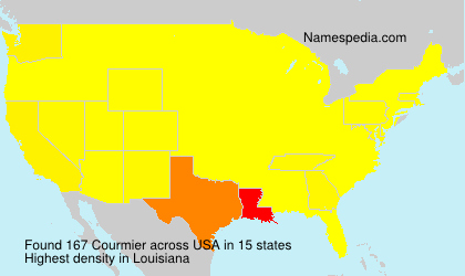 Surname Courmier in USA Surname Courmier in USA
