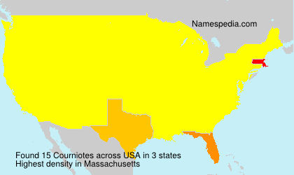 Surname Courniotes in USA Surname Courniotes in USA