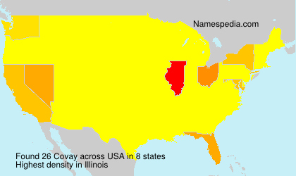 Surname Covay in USA Surname Covay in USA