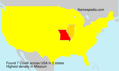 Surname Covilli in USA Surname Covilli in USA