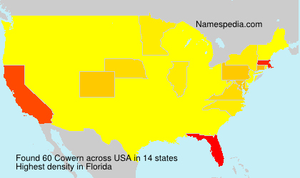 Surname Cowern in USA Surname Cowern in USA
