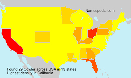 Surname Cowler in USA Surname Cowler in USA