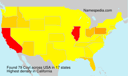 Surname Coyl in USA Surname Coyl in USA