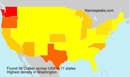 Surname Craber in USA