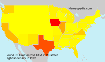 Surname Craff in USA Surname Craff in USA