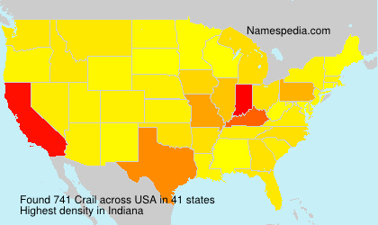 Surname Crail in USA Surname Crail in USA