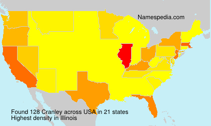 Surname Cranley in USA Surname Cranley in USA