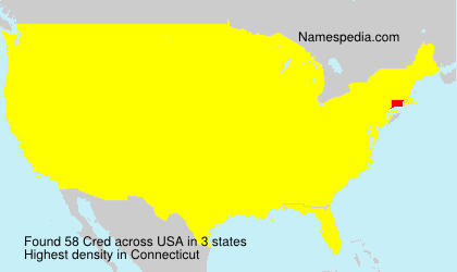 Surname Cred in USA Surname Cred in USA