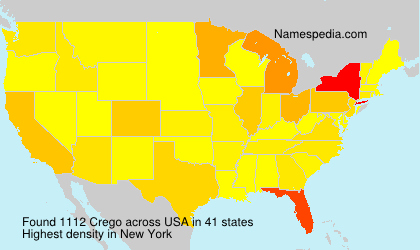 Surname Crego in USA Surname Crego in USA