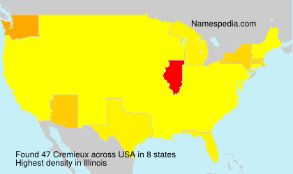 Surname Cremieux in USA Surname Cremieux in USA
