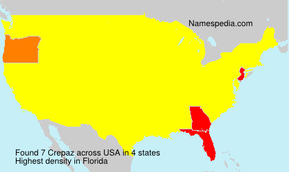 Surname Crepaz in USA Surname Crepaz in USA