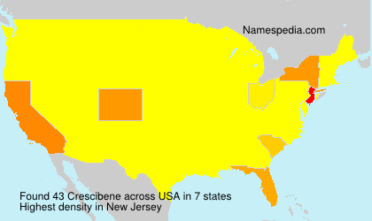 Surname Crescibene in USA Surname Crescibene in USA