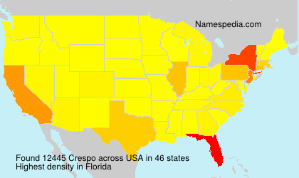 Surname Crespo in USA Surname Crespo in USA