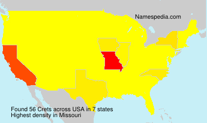 Surname Crets in USA Surname Crets in USA
