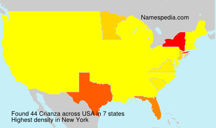 Surname Crianza in USA Surname Crianza in USA