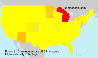 Surname Crimando in USA Surname Crimando in USA