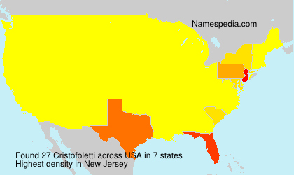 Surname Cristofoletti in USA Surname Cristofoletti in USA
