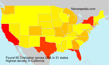 Surname Cristopher in USA Surname Cristopher in USA