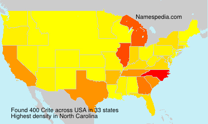 Surname Crite in USA Surname Crite in USA