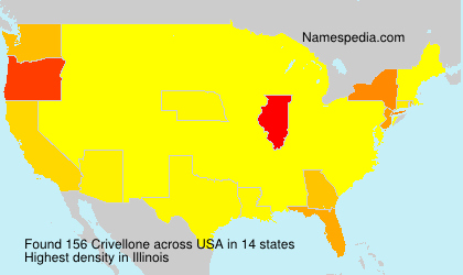 Surname Crivellone in USA Surname Crivellone in USA