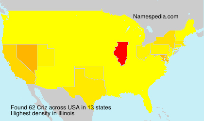 Surname Criz in USA Surname Criz in USA