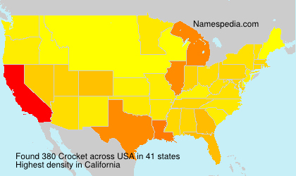 Surname Crocket in USA Surname Crocket in USA