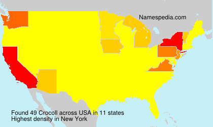 Surname Crocoll in USA Surname Crocoll in USA