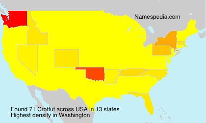 Surname Croffut in USA Surname Croffut in USA